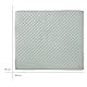 roba Wickelauflage soft roba Style - 85 x 75 cm - Wickeltischauflage abwaschbar - Baby Wickelunterlage gesteppt - Frosty Green