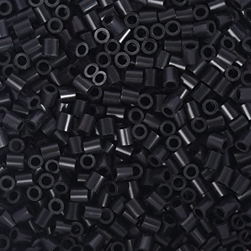 Artkal Fuse Beads 6000 Pieces Melty Beads 5mm Iron Beads Compatible Perler Beads Hama Beads, Black