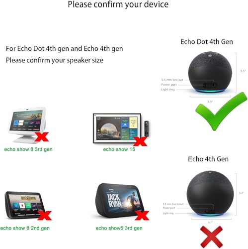 Image of 15W Charger Adapter 12V Compatible for Amazon Alexa Echo Dot (3rd gen & 4th gen),Echo Dot with Clock, Echo Show 5, and Fire TV Cube