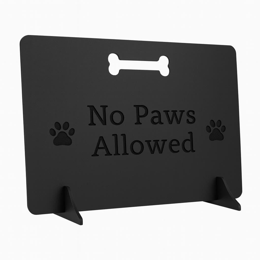 Wooden Dog Stopper Black Stain – No-Drill Safety Gate for Doorways & Stairs – Lightweight, Portable, Easy Access, No Paws Allowed Pet (SIZE HIGHT X WIDTH) (Black Stain, 70cm x 60cm)