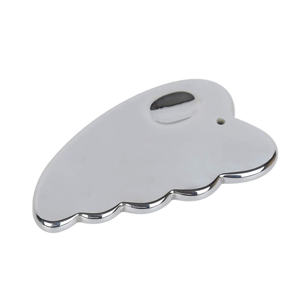 RODEREK Terahertz Stone Guasha - Masajeador de raspado, belleza facial, terapia física corporal, alivia la fatiga, herramienta magnética Gua sha para antiarrugas Tera Hertz Guasha