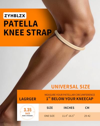Image of 4PC Patellar Tendon Support Strap,Patella Band for Knee Pain Relief
