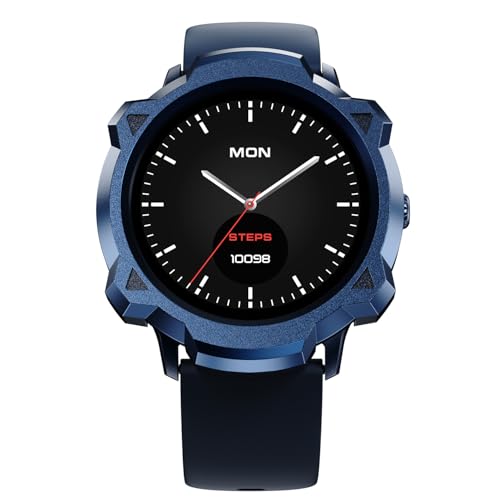 Image of Fire-Boltt Phoenix Pro SNAP3D Case - Set Your Style Free | 11 Colors, Textured Finishes & Premium Snap-On Fit | Customize Your Phoenix Pro Smartwatch (Cobalt Blue)