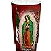 Veladora (Religious Candle) - Virgen de Guadalupe Image