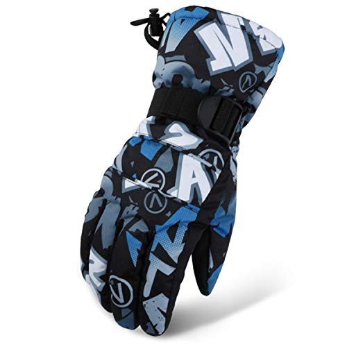 image for iClosam Men & Women Ski Gloves Windproof Waterproof Breathable Winter 