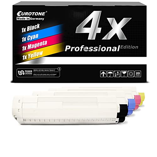 Toner Oki ES8460 pack de 4 cartouches de remplacement laser CMJN
