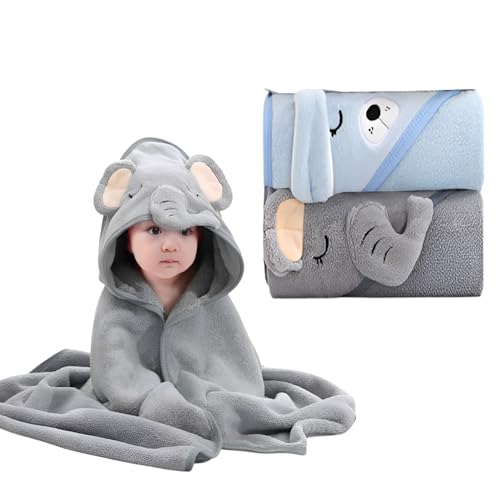 オーガニックコットン100％ バスケープ フード付き