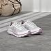 Under Armour Women's Charged Assert 9, White (113)/Mauve Pink, 9.5 M US