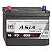 Produktbild HR HiPower ASIA Autobatterie 70Ah 12V Pluspol Links 630A/EN Blei-Säure, hohe Startreserven auch bei Kälte