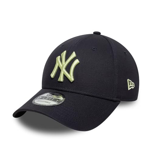 Casquette 9Forty New Era League Ess NY mixte visiere courbe ajustable