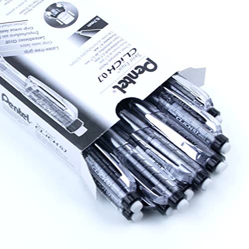 Pentel Twist-Erase Click Mechanical Pencil (0.7Mm) Assorted Barrel Colors, Color May Vary, Box Of 12 (Pd277Ta) #TOP2