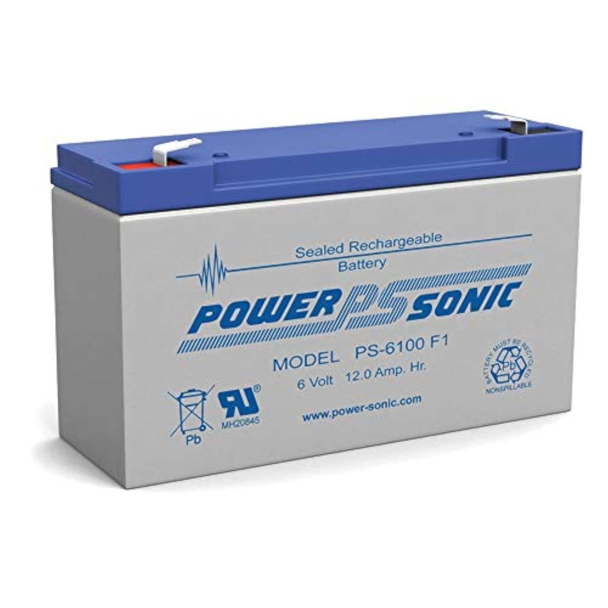 PS-6100 6V 12AH Replacement Battery for Streamlite