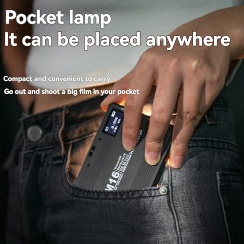 Luz de relleno LED para cámara que elimina sombras con su rango RGB de 3000-9900K 2