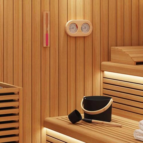 INLIFE Ensemble de Seau de Sauna 4 pcs Noir 8.5 x 8 x 4.5 cm Aluminium