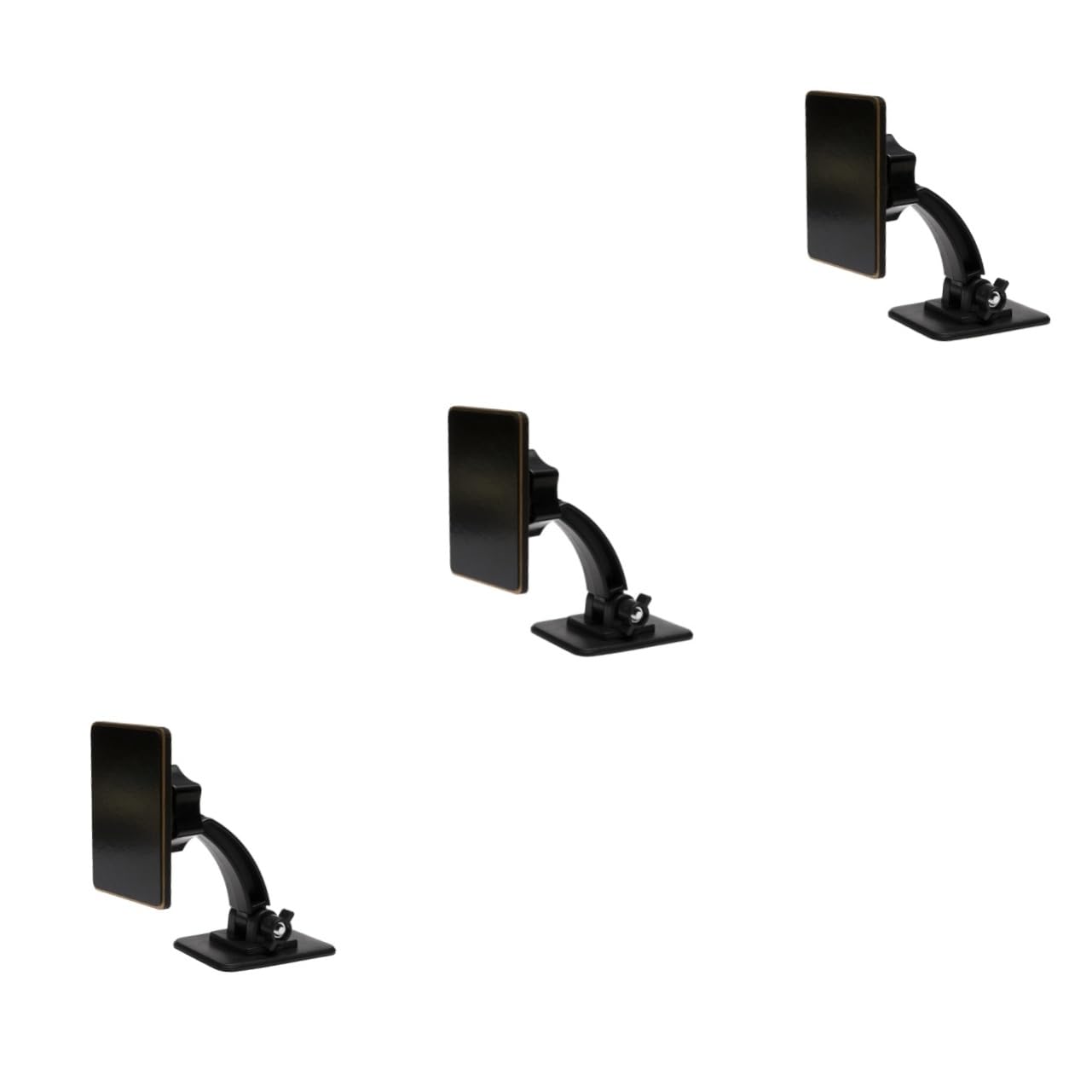 UKCOCO 3piezas Soporte De Teléfono para Coche Rotatorio Soporte No Magnético para Consola Central Compatible Móviles y Navegadores