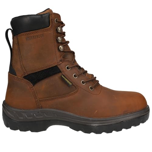 Dan Post Mens Poplar Waterproof Steel Toe Work Safety Shoes Casual - Brown