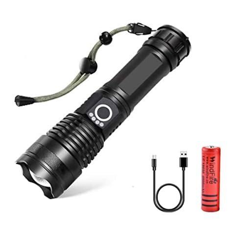 WINDFIRE 20000 Lumen Rechargeable Tactical Torch Cover