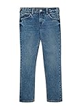 TOM TAILOR Jungen Kinder Straight Jeans 1033809, 10152 - Mid Stone Bright Blue Denim, 158