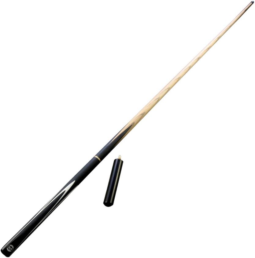 SSHHM Ash Wood Pool Cue, 3/4 Split Snooker Cue, 20 oz Billiard Stick, with Extension Handle, with 11.5mm Head Fashion/A / 145cm