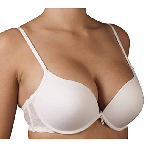 Selene Judith Sujetador con Push-up, Mujer, Blanco (Blanco), 90 (Tamaño del Fabricante:B.90)