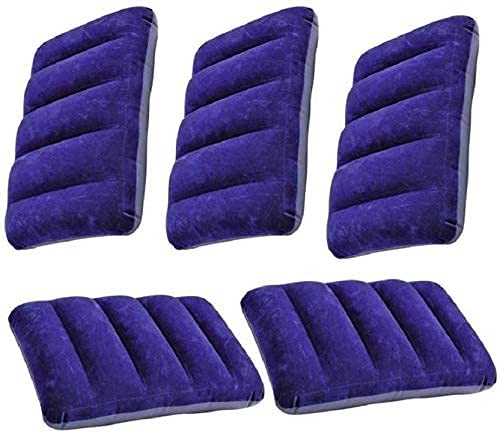 Velvet Inflatable Air Pillow for Travel & Camping – Soft Comfortable Portable Sleeping Pillow for Backpacking, Sleeping Bag, Car, Flight & Outdoor Use (5)-image-37