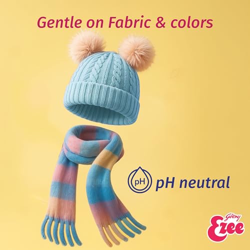 Godrej Ezee 1kg Liquid Detergent for Winter Wear, Woollens, Silks, Chiffons & Delicate Clothes