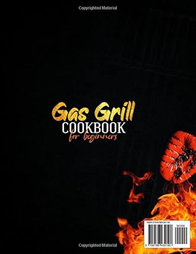 image for Gas Grill Cookbook for Beginners: Quick and Easy Grill Recipes to Make