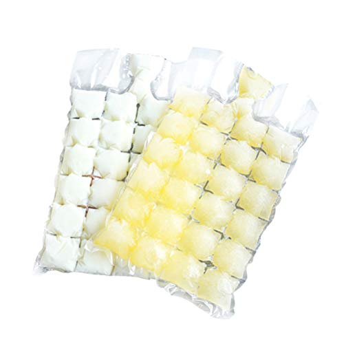 UPKOCH Eiswürfelbeutel Einweg-Eiswürfelformschalen Selbstklebend Schneller Gefriermaschine für Grillpartys Reisen 20St