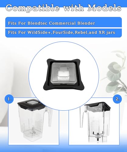 Tapa de repuesto para licuadora Blendtec WildSide+ y FourSide miniatura 3