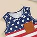 Gureui 4th of July Toddler Baby Boy 2-3T Outfit Shirt Tank Tops Shorts Summer Clothes