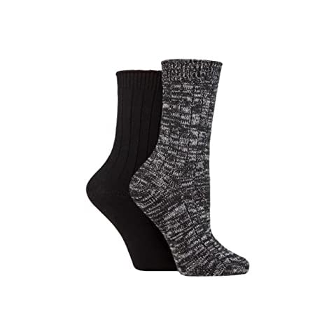 Elle Ladies Chunky Rib Boot Socks Pack Cover