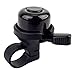 Benran Bicycle Bell Retro Stainless Steel Brass Bicycle Bell Bike Sound Handlebar Safety Cycling Riding Sports (Black)