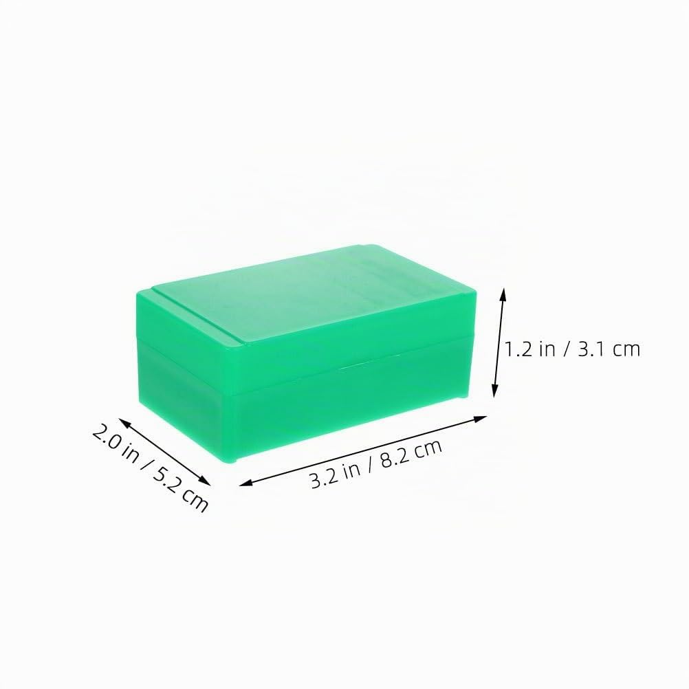 Luxshiny Caja De 6 Piezas Transparente Para Laboratorio Y Escuela Organizador Compacto Para Almacenamiento Y Protección De Diapositivas De Plástico