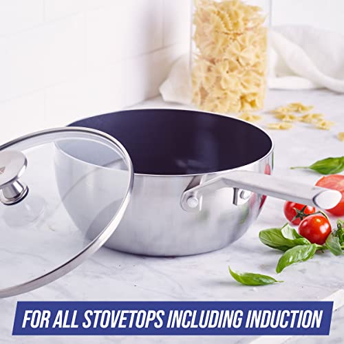 Blue-Diamond-Cookware-Tri-Ply-Stainless-Steel-Ceramic-Nonstick-25QT-Saucepan-Pot-with-Lid-PFAS-Free-Multi-Clad-Induction-Dishwasher-Safe-Oven-Safe-Silver