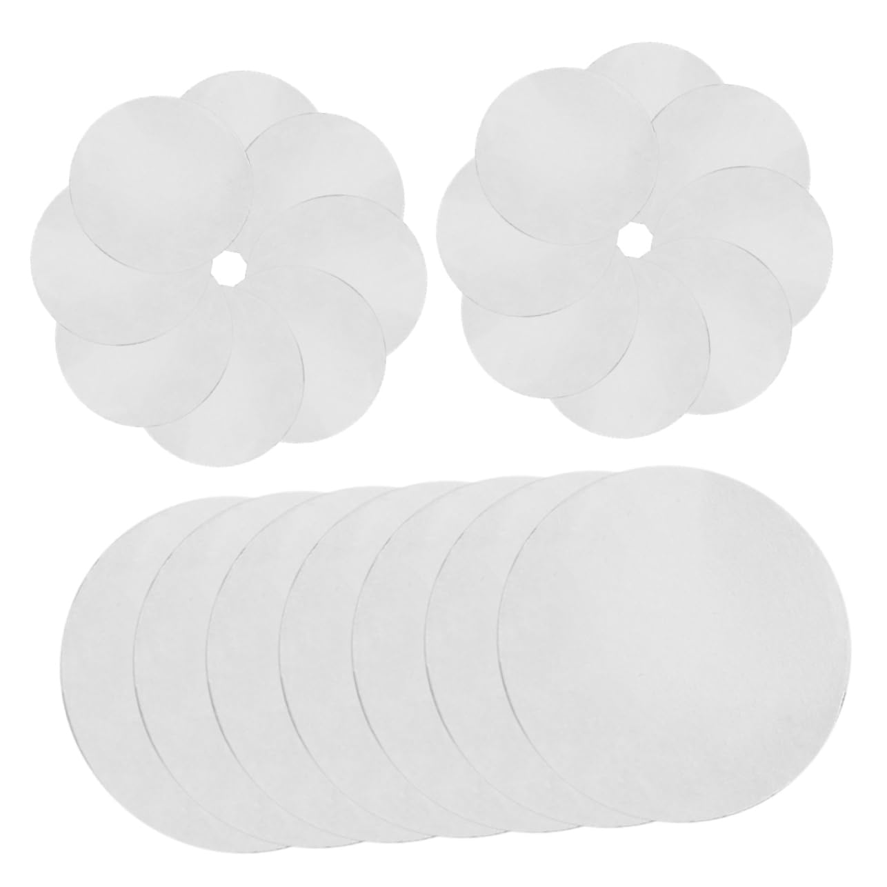 OSOLADY 100pcs Qualitative Filter Papers Assorted Sheets for Water Absorption Easy to Use