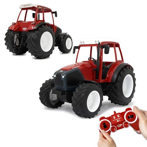 Tracteur radiocommandé JAMARA Lindner avec sons réalistes et phares LED