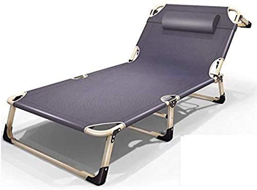 Siege de salon patio allonge et chaise de lit de camping robuste