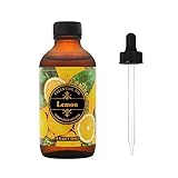 COOSA 100% Pure Lemon Essential Oil - Premium Therapeutic Grade - Fragrant Aroma Oil for Diffuser, Burner with Premium Glass Dropper - 4 Fl Oz / 118ml