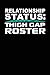 Produktbild Relationship Status: Thigh Gap Roster: Black, White & Green Design, Blank College Ruled Line Paper Journal Notebook for Ladies and Guys. (Valentines ... Book: Journal Diary For Writing and Notes)