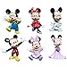 Zestaw mini figurek Mickey z Myszką Miki, 6 sztuk, dekoracja tortu urodzinowego, dla dzieci, figurki do babeczek na urodziny, imprezę, dekoracja ciast
