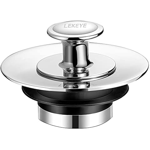 LEKEYE Bathtub Stopper | Bathroom Sink Stopper | Drain Stopper | for Bathtub and Bathroom Drains-1 Pack Cover