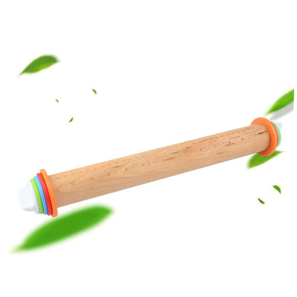 Rodillo Para Pastelería De Madera De Haya Antiadherente Rodillo De Repostería Palitos Para Hornear