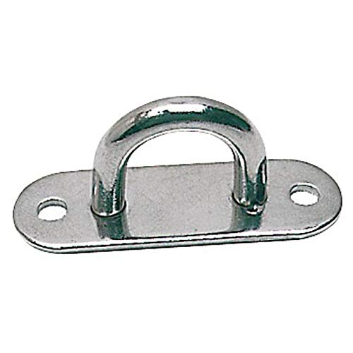 Pontet base plate OSCULATI INOX Poli 26x80 mm platine de fixation