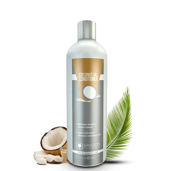 Buy Amazon Keratin Coconut Oil Conditioner 473ml Intense Repair
