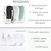 Imagen de Neceser Transparente Viaje Avión Kit Viaje Avion Regalos para Viajeros Botes De víaje RELLENABLES 90ml + Frasco DE Perfume Recargable 5ML para Neceser Mujer Travel Bottles