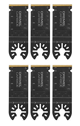 Dremel Multi-Max 1.7 x 1-1/2 in. L Carbide Flush Cut Saw Blade 3 pk2
