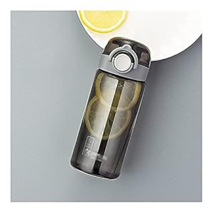 Waterfles Sport Waterfles met Flip Top Deksel Plastic Waterflessen Sportfles voor Lopende Atletische Excerise Wandelen Outdoor Fles (kleur: Rood)