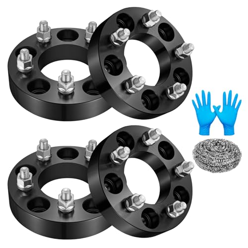 BDFHYK 5x120mm to 5x114.3mm Wheel Bolt Pattern 1.25 inch 5x4.75 to 5x4.5 Convert Wheel Spacer Compatible with Camaro Jimmy Riviera 5 Lug Wheel Adapters M12x1.5 & 74 mm Hub Bore Set of 4