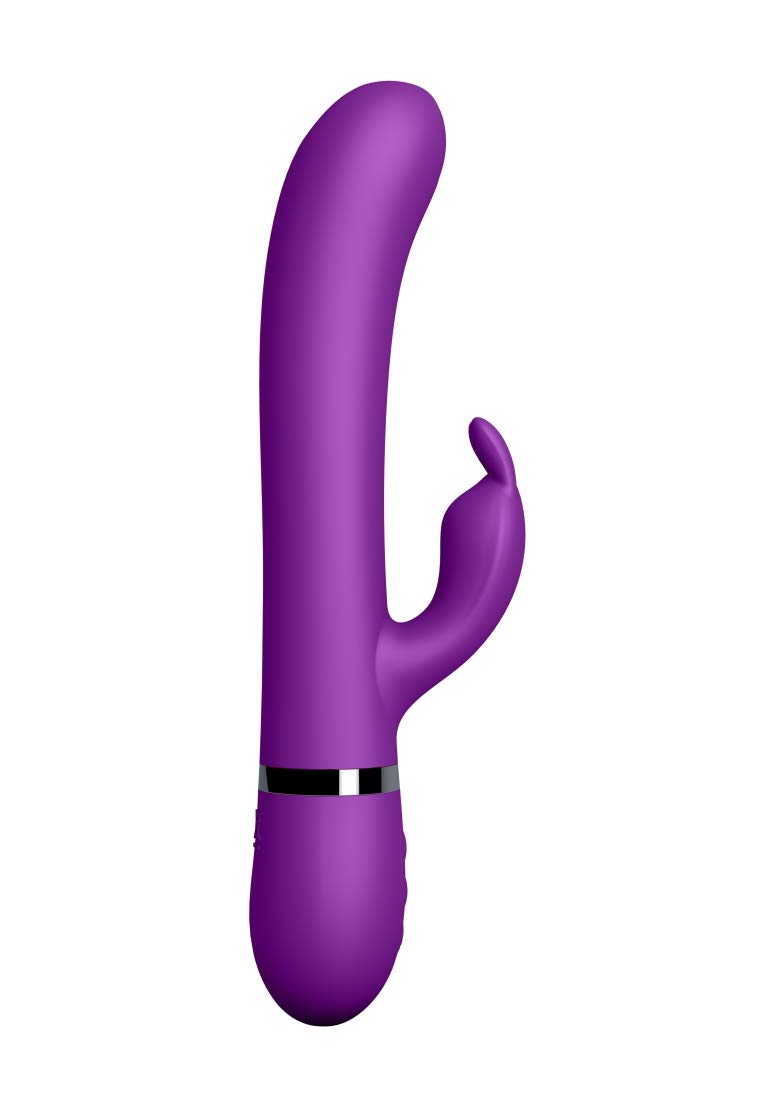 SEXERCISE Vibromasseur Rechargeable Télécommandé Kegel Rabbit Violet