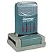Xstamper Versadater Pre-inked Stamp - Paid Message/date Stamp - 1.31 X 2.12 - Red, Blue